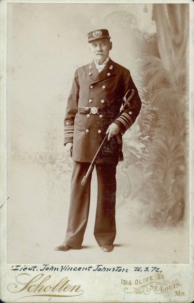 John Vincent Johnston, Volunteer Lieutenant, Navy, Captain, U.S. Navy by St. Louis Scholten